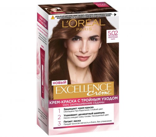 L'Oreal Paris Excellence Краска для волос 5.02