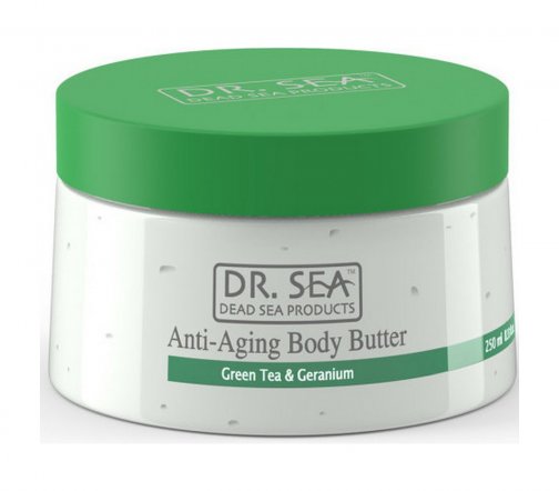 Dr.Sea Масло для тела с экстрактами Зеленого чая и Герани предотвращение старения 250мл