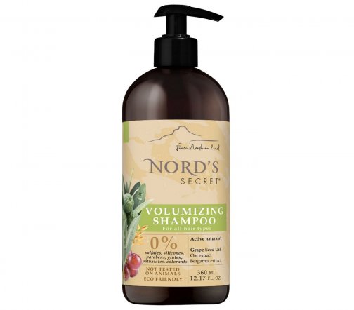 Nord's Secret Шампунь для волос Овес и масло виноградной косточки 360мл