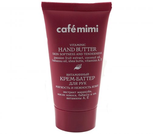 Cafe Mimi Крем-баттер витаминный для рук Мягкость и Нежность кожи 50мл