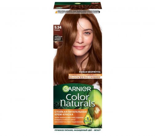 Garnier Color Naturals Крем-краска для волос 5.34 Корица