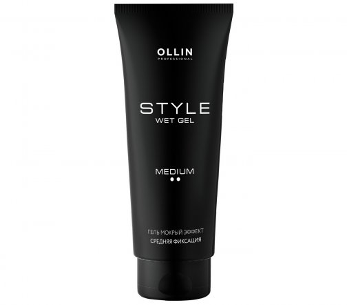 Ollin Professional Style Гель для укладки Мокрый эффект Средняя фиксация 200мл