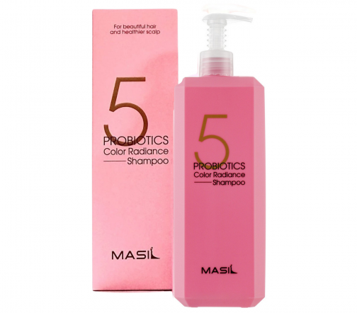 Masil 5 Probiotics Color Radiance Шампунь для сияния волос с пробиотиками 500мл