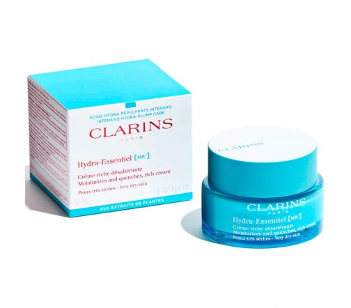 Clarins Hydra-Essentiel Крем дневной увлажняющий с насыщенной текстурой для очень сухой кожи 50мл