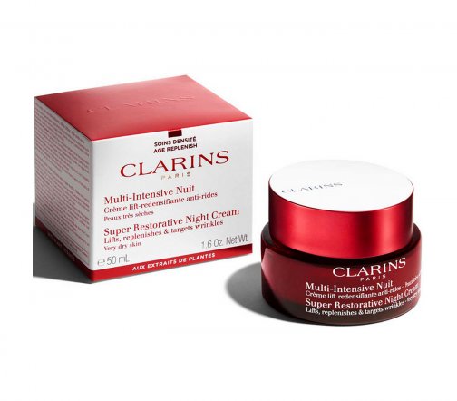 Clarins Multi-Intensive Крем ночной восстанавливающий с эффектом лифтинга для сухой кожи 50мл
