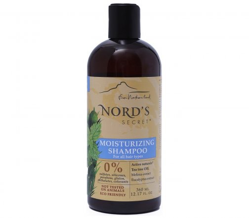 Nord's Secret Шампунь для волос Мелисса и масло чайного дерева 360мл