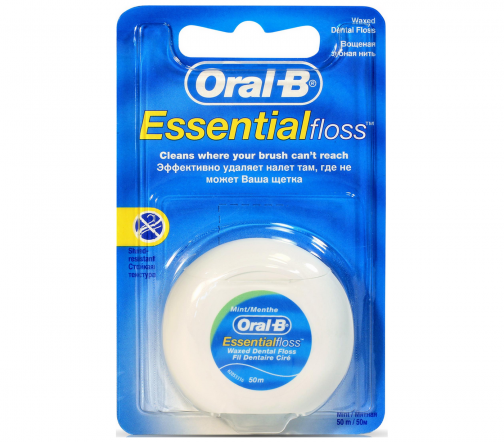 Oral-B Нить зубная Essential Floss 50м