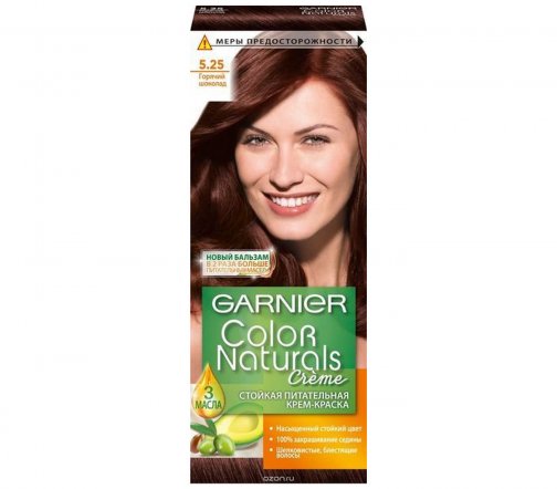 Garnier Color Naturals Крем-краска для волос 5.25 Горячий шоколад