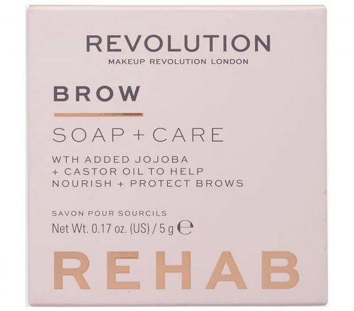 Makeup Revolution Мыло ухаживающее для фиксации бровей Soap+Care
