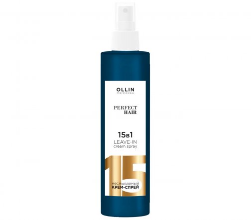 Ollin Professional Perfect Hair Крем-спрей 15в1 несмывемый для волос 200мл