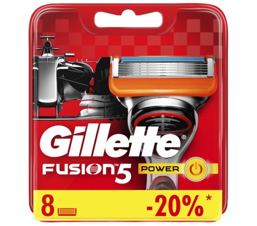 Gillette Men Fusion5 Power Кассета сменная 8шт