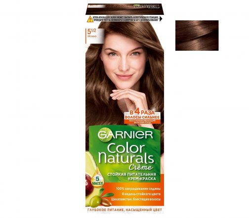 Garnier Color Naturals Крем-краска для волос 5 1/2 Мокко
