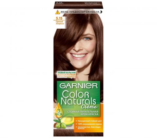 Garnier Color Naturals Крем-краска для волос 5.15 Пряный эспрессо