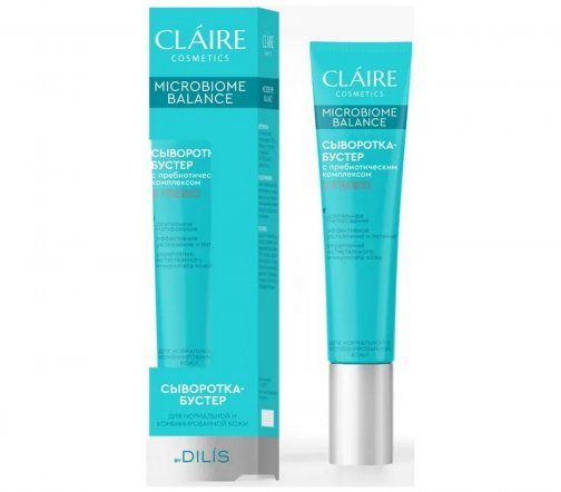 Claire Cosmetics Microbiome Balance Сыворотка-бустер для нормальной и комбинированной кожи лица 20мл