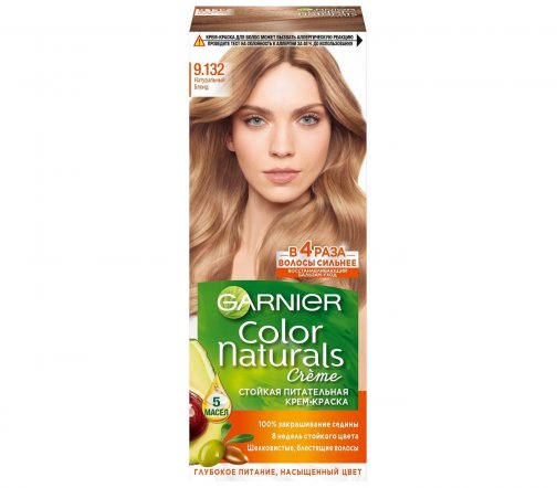 Garnier Color Naturals Крем-краска для волос 9.132 Натуральный блонд