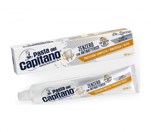 Pasta Del Capitano Паста зубная Абсолютная защита Имбирь 75мл