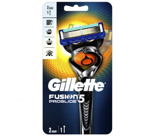 Gillette Men Fusion5 ProGlide Flexball Станок бритвенный с 2 сменными кассетами