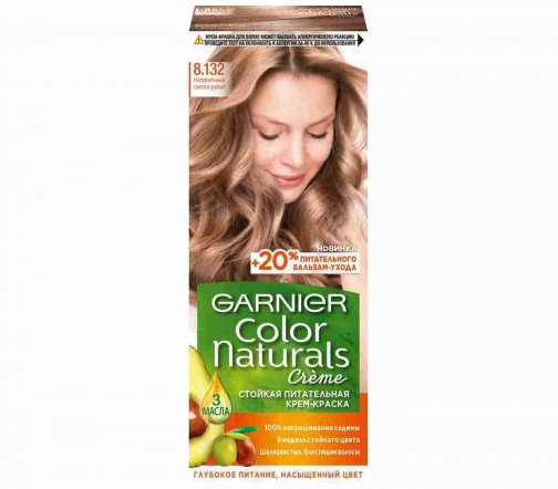Garnier Color Naturals Крем-краска для волос 8.132 Натуральный светло-русый