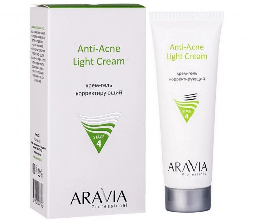 Aravia Professional Крем-гель корректирующий для жирной и проблемной кожи лица 50мл