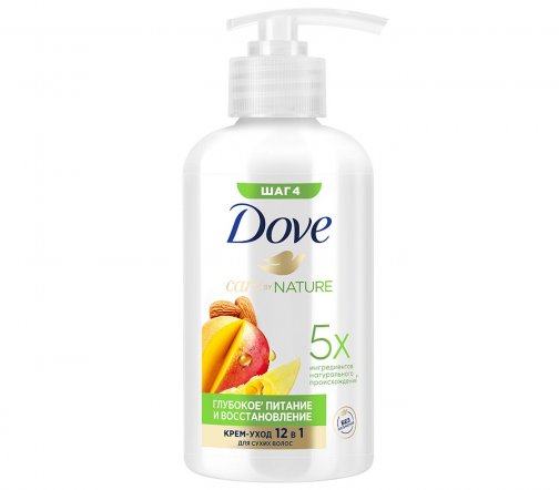 Dove Крем-уход для волос Глубокое питание и восстановление с Манго 280мл