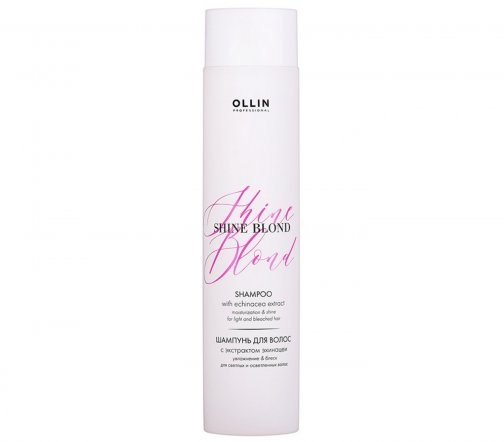 Ollin Professional Shine Blond Шампунь с экстрактом эхинацеи 300мл