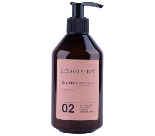 L'Cosmetics Oil-Гель для душа 02 с маслом хлопка 250мл