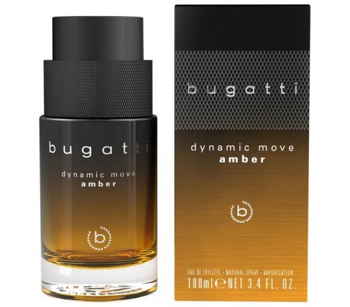 Bugatti Men Dynamic Move Amber Туалетная вода 100мл