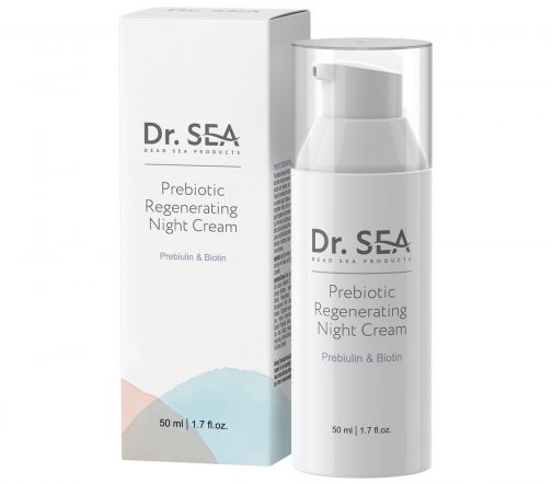 Dr.Sea Крем ночной восстанавливающий для лица с пребиотиками 50мл
