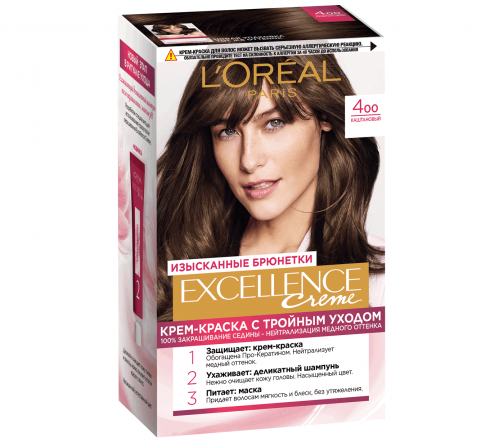 L'Oreal Paris Excellence Краска для волос 400