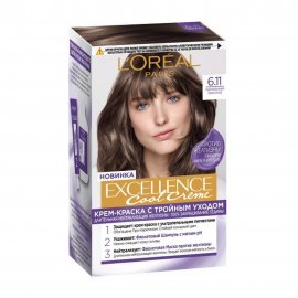 L'Oreal Paris Excellence Краска для волос 6.11 Темный русый
