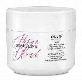Ollin Professional Shine Blond Маска с экстрактом эхинацеи 300мл