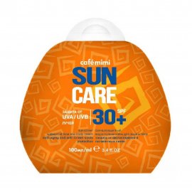 Cafe Mimi Крем солнцезащитный водостойкий для лица и тела SunCare SPF30+ 100мл