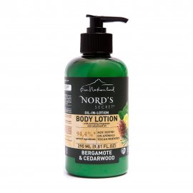 Nord's Secret Лосьон увлажняющий для тела с эфирным маслом Бергамот и кедр