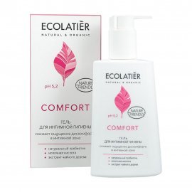Ecolatier Гель для интимной гигиены Comfort с молочной кислотой и пребиотиками 250мл