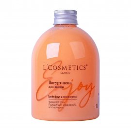L'Cosmetics Йогурт-пена для ванны Грейпфрут и лемонграсс 500мл