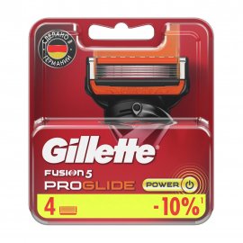 Gillette Men Fusion5 ProGlide Power Red Кассета сменная 4шт