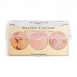 Revolution Pro Палетка для макияжа 3в1 Blush & Glow Peach Glow