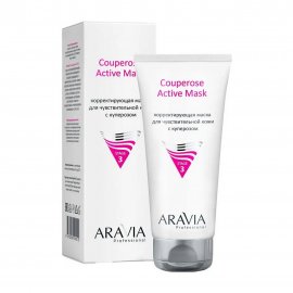 Aravia Professional Маска корректирующая для чувствительной кожи с куперозом 200мл