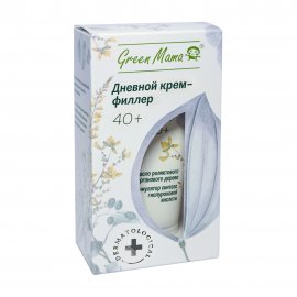 Green Mama Крем-филлер дневной для лица 40+ с маслом Арганового дерева 50мл