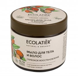 Ecolatier Organic Argana Мыло для тела и волос Глубокое восстановление 350мл