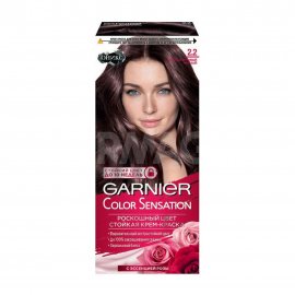Garnier Color Sensation Роскошь цвета Крем-краска для волос 2.2 Перламутровый черный