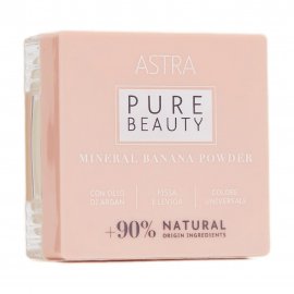 Astra Pure Beauty Пудра рассыпчатая для лица Mineral Banana