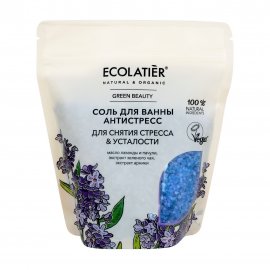 Ecolatier Organic Соль для ванны Антистресс для снятия усталости и стресса 600гр