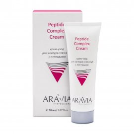 Aravia Professional Крем-уход для контура глаз и губ с пептидами 50мл