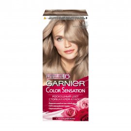Garnier Color Sensation Роскошь цвета Крем-краска для волос 8.11 Ультрапепельный блонд