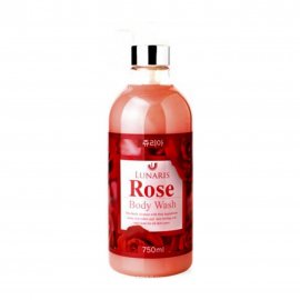 Lunaris Rose Гель для душа с чувственным ароматом розы 750мл