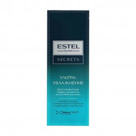 Estel Secrets Гидро-шампунь бессульфатный для ослабленных волос Ультра-увлажнение саше 10мл