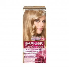 Garnier Color Sensation Роскошь цвета Крем-краска для волос 8.0 Переливающийся светло-русый