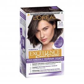 L'Oreal Paris Excellence Краска для волос 5.11 Светлый каштан