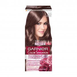Garnier Color Sensation Роскошь цвета Крем-краска для волос 6.12 Сверкающий холодный мокко